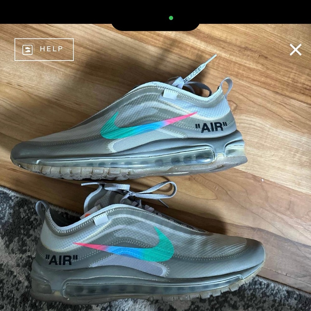 Off-White x Air Max 97 'Menta'